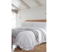 Appletree Cassia Frill 100% Cotton Relaxed Look Duvet Cover Set