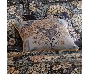 Appletree Evelina Geometric Floral Velvet Filled Cushion