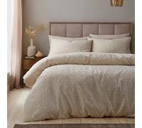 Appletree Geo Jacquard Woven Natural Duvet Cover Set