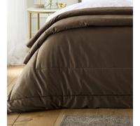 Appletree Harlan Velvet Brown Bedspread King - Minimalist Bedding - Recycled Polyester - Brown Harlan Velvet Bedroom Decor