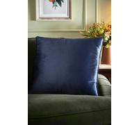 'Harlan' Velvet Filled Cushion Appletree Navy 55cm x 55cm