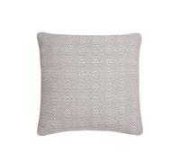 Appletree 'Herringbone' Filled Cushion 100% Cotton With Textured Weave in Natural | Size: 43 cm x 43 cm Appletree Natural 43 cm x 43 cm