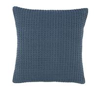 Appletree Loft - Bruges - Waffle Cushion Cover - 43 x 43cm in Ink Blue