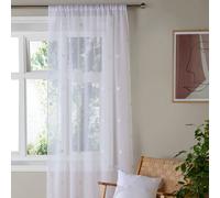Appletree Polka Dot Tufted Light Filtering Voile Panel