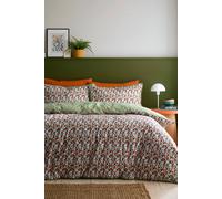 Appletree Star Geo Duvet Cover Set Super King 260 x 220cm - 100% Cotton Bedding with Modern Geometric Star Design, Includes 2 Pillowcases
