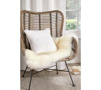 Appletree 'Tufted Spots' Textured Filled 100% Cotton Cushion in White | Size: 43 cm x 43 cm Appletree White 43 cm x 43 cm