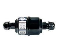 Appli Parts APFD-033 3/8 in Liquid Line Refrigerant AC Filter Drier hvac Refrigeration 033 SAE Flare connection universal unidirectional 4-1/2 in long 1-3/4 in wide