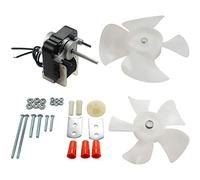 Appli Parts APFM-672 1/130 HP Motor Fan, 220V, 50/60 Hz, 3000 rpm, Reversible Rotation, Universal Kit, 3/16" Shaft x 1-1/4" Long, Includes 2 Blade 4 and 5.5" UL Certified E479056 Replaces NUV-66 72