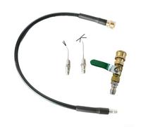 Appliance Deep For Cleaning Kit with 60cm Hose Two Spray Needles and Switch Valve Compatible with Standard For Cleaning Machines and Garden Use (A)