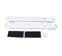 Appliance Rollers Heavy Duty 2PCS Furniture Extendable Mobile Washing Machine Base Fridge Stand Dolly Movers with 24 Roller for Dryers Dishwashers White