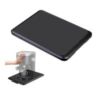 Appliance Sliding Tray, Kitchen Caddy Sliding Tray with Rolling Wheels Quadrate Stretching Base Coffee Maker Moving Sliders Rolling Tray Under Cabinet Countertop Storage (16.1 X 11.8 X 0.8in)