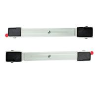 SPARES2GO Adjustable Extendable Appliance Trolley Roller Wheels for Washing Machine