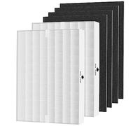 APPLIANCEMATES Airmega AP-1512HH Air Filter Replacement for Coway Airmega AP-1512HH Mighty and 200M Air Purifiers 2 True HEPA and 4 Carbon Pre-filters AP-1512hh/ap-1518r