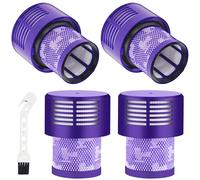 APPLIANCEMATES V10 Filter Replacement for Dyson Cyclone V10 Series,V10 Animal,SV12,V10 Absolute,V10 Total Clean Cordless Stick Vacuum Part no.969082-01 (4 Park)