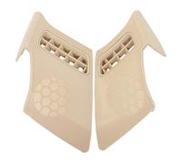 ApplianPar 2Pcs Beige Front Driver and Passenger Side Dash Vent Speaker Grill Cover for Mercedes-Benz E430 1998-2002, E320 1994-2001, E55 AMG 1999-2001
