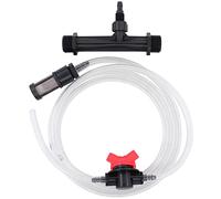 ApplianPar 3/4 Inch Garden Irrigation Device Venturi Fertilizer Kit Mixer Injector Switch Dispenser Water Tube Set