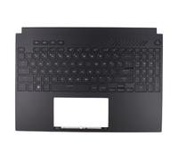 ApplianPar Black Upper Case Palmrest Cover with Backlit Keyboard for ASUS TUF Gaming A16 FA617 FA617NS FA617XS FX617