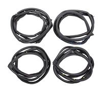 ApplianPar Front and Rear Door Rubber Seal Gasket Weatherstrip Molding for Honda Civic 2006-2011