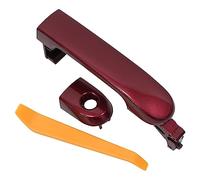 ApplianPar Front Driver Side Exterior Door Handle Red for Nissan Versa 2007-2012