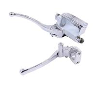 ApplianPar Motorcycle 1 Inch Handlebar Hydraulic Brake Clutch Master Cylinder Lever Handle Bars Reservoir for NV600 VT600 Shadow