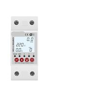 Applicable to 2P 63A APP WI-FI Sm-art Circuit Earth Leakage Over Under Voltage Protector Relay Device Switch Breaker Energy Power kWh Meter