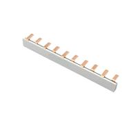 Applicable to 2P Pin Type Busbar 4-12 Way Copper Bar Terminal Block for MCB DZ47 Air Switch Connector 2P63A Circuit Breaker(Pin Type 2P63A 12way)
