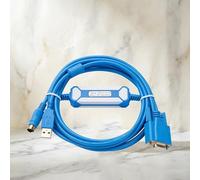 Applicable USB-1761-1747-CP3 PLC Programming Cable Cable AB SLC 5 03 04 05 Series Data Download Cable Blue Gold-Plated