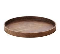 Applicata - Luna Tray 28 cm, Smoked Oak - Smoked Oak
