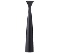 Applicata - Rose Candle Holder, Black - Black