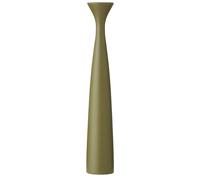 Applicata - Rose Candle Holder, Olive Green - Olive Green