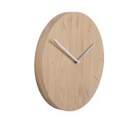 Applicata Watch:Out wall clock oak oak-steel
