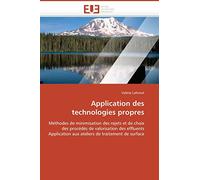 Application des technologies propres: Méthodes de minimisation des rejets et de choix des procédés de valorisation des effluents Application aux ateliers de traitement de surface (Omn.Univ.Europ.)