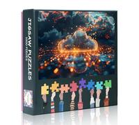 Applications for the Cloud 1000-Piece Jigsaw Puzzle for Adults -Unlocking the Power of Cloud Computing 50x70cm, Challenging Wall Decor for Home Gifts