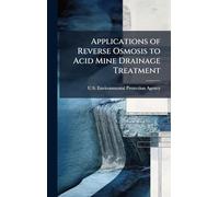 Applications of Reverse Osmosis to Acid Mine Drainage Treatment
