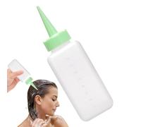 Applicator Bottle: 4.8x15.8cm Transparent Compression Container, Fine Tip Dispenser, Flow Controlled Design With Measuring Scale | Jam Sauce Bottle Coloring P
