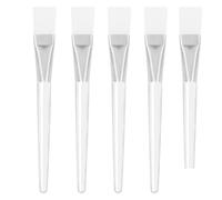 Applicator for Mask, Mask Brush Set Multicolor 3/5/15pcs Portable DIY Tools For Women/./Esthetician(Transparent 5pcs)