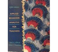 Applied Behavior Analysis for Teachers