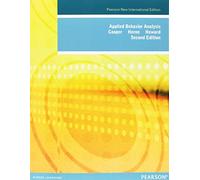 Applied Behavior Analysis: Pearson New International Edition