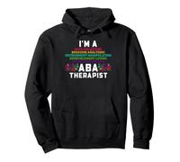 Applied Behavior Analysis Therapist Humor Data Scientist Pullover Hoodie