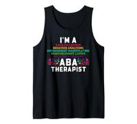 Applied Behavior Analysis Therapist Humor Data Scientist Tank Top