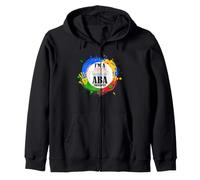 Applied Behavior Analysis Therapist Humor Data Scientist Zip Hoodie