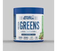 Applied Nutrition Critical Greens Powder and Superfood Blend for Gut Health Energy and Immune Support Vegan Daily Greens Juice Powder (250g - 50 Servings)