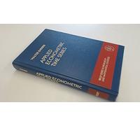 Applied Econometric Times Series (Wiley Series in Probability and Statistics)