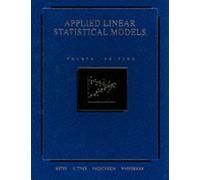 Applied Linear Statistical Models