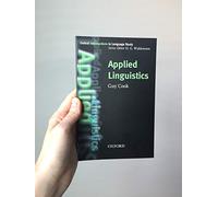 Applied Linguistics (Oxford Introduction to Language Study Series)
