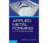 Applied Metal Forming: Including FEM Analysis