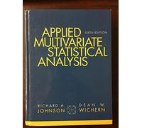 Applied Multivariate Statistical Analysis