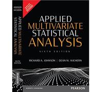 Applied Multivariate Statistical Analysis