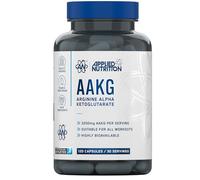 Applied Nutrition AAKG - L Arginine Alpha Ketoglutarate 800mg per Capsule, Nitric Oxide, Pre Workout Energy Boost, Muscle Pump Supplement (120 Capsules - 30 Servings)
