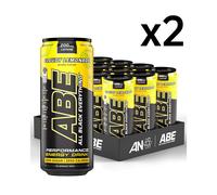 Applied Nutrition ABE Energy Drink Cloudy Lemonade Flavour - 12 x 330ml (2 Packs)
